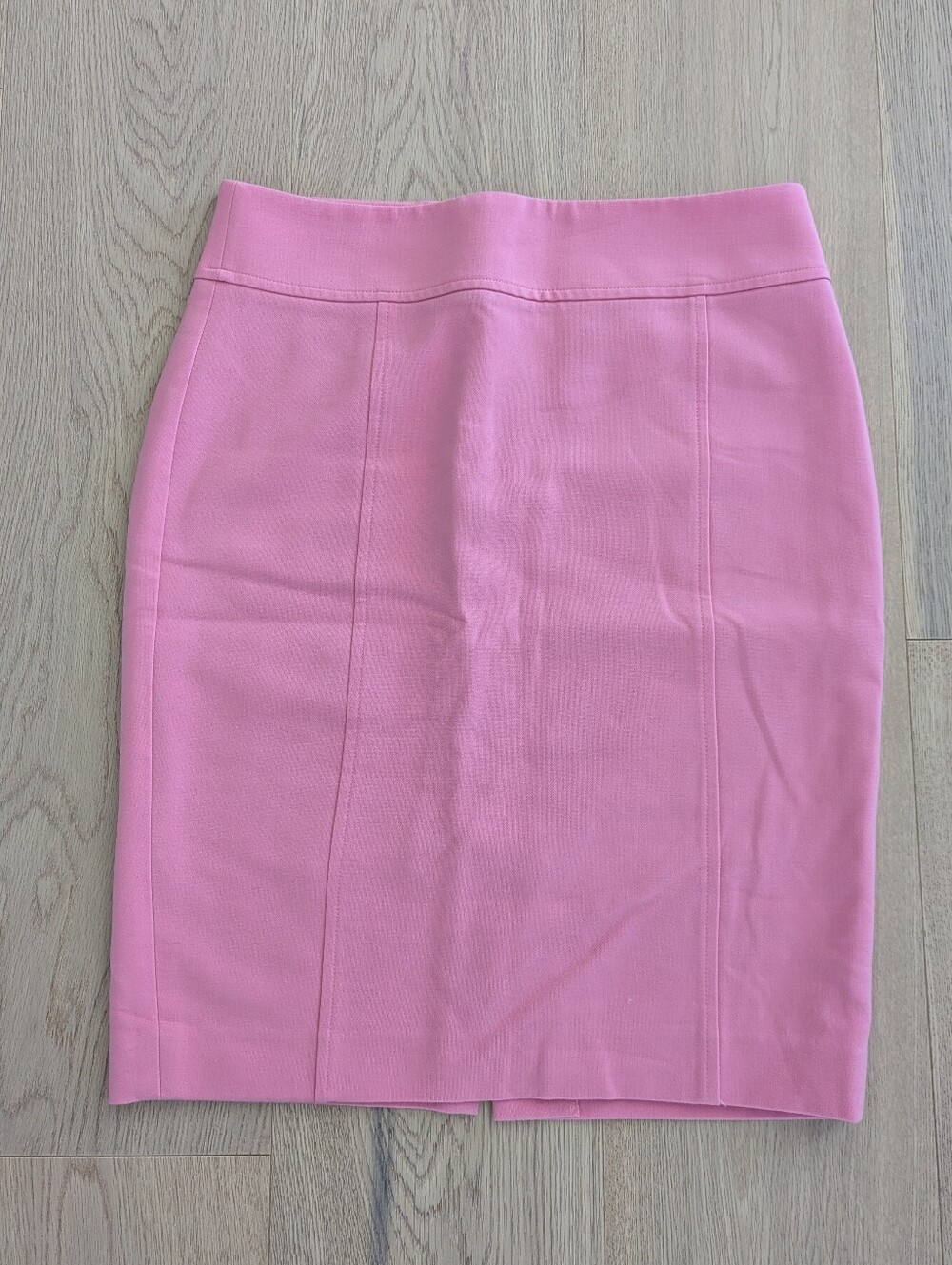 LOFT Pink Tailored Pencil Skirt